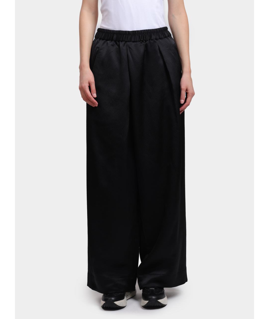 Y-3 Черные прямые брюки, фото 2