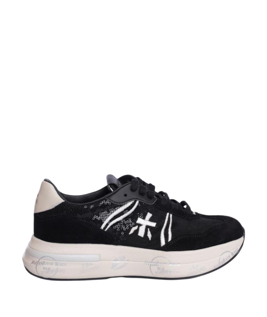 PREMIATA Черные кроссовки, фото 1