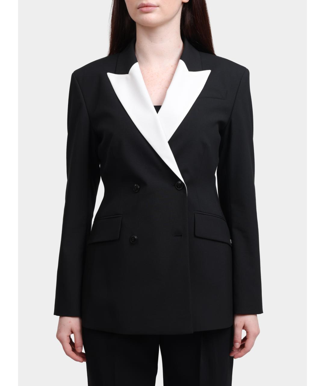 HUGO Черный жакет/пиджак, фото 6