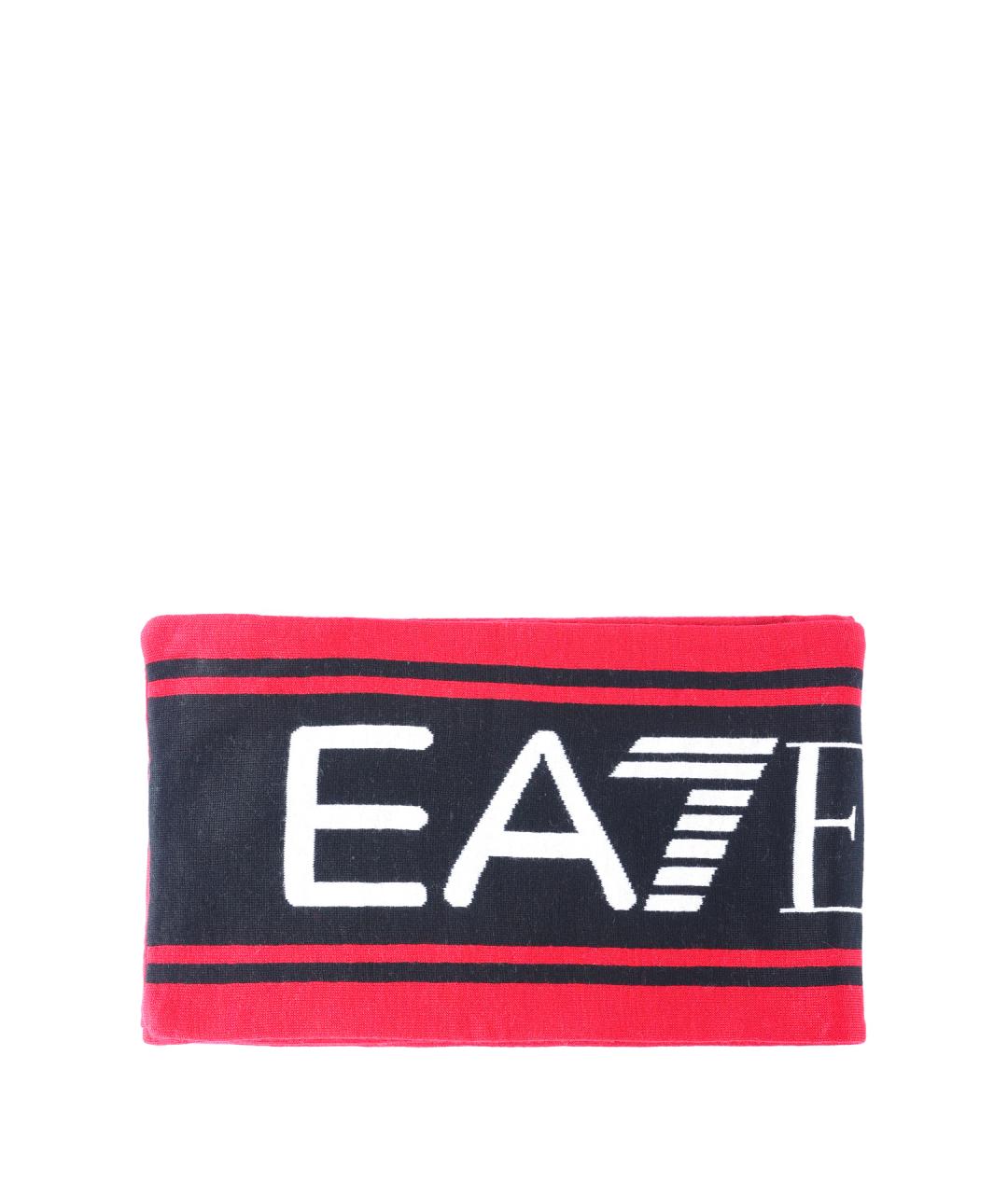 EA7 Черный шарф, фото 2