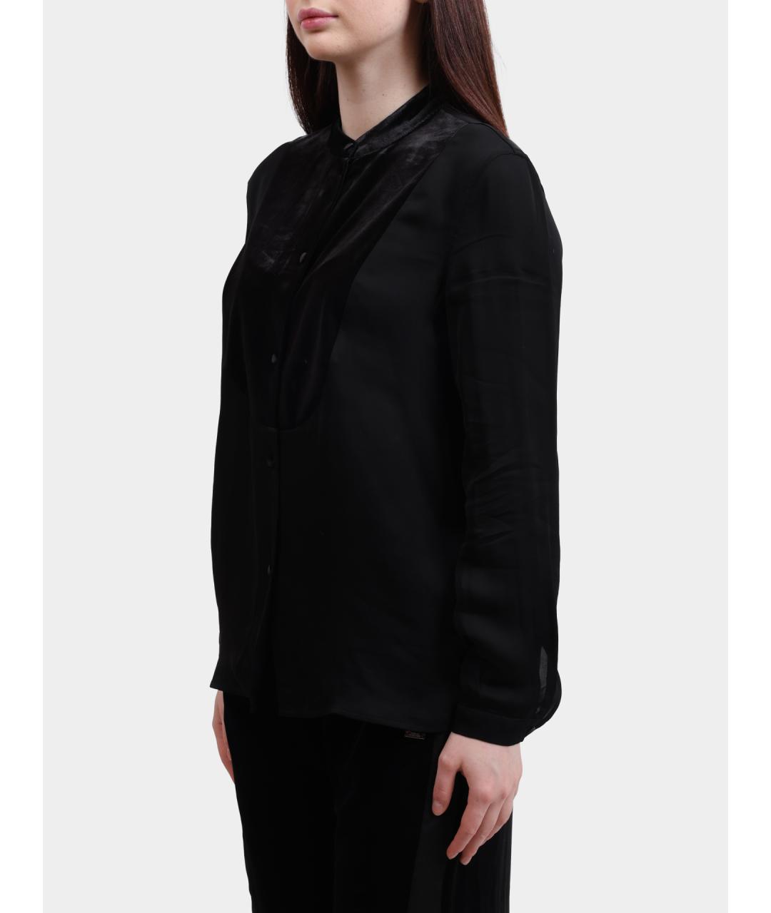 ARMANI EXCHANGE Черная вискозная рубашка, фото 3