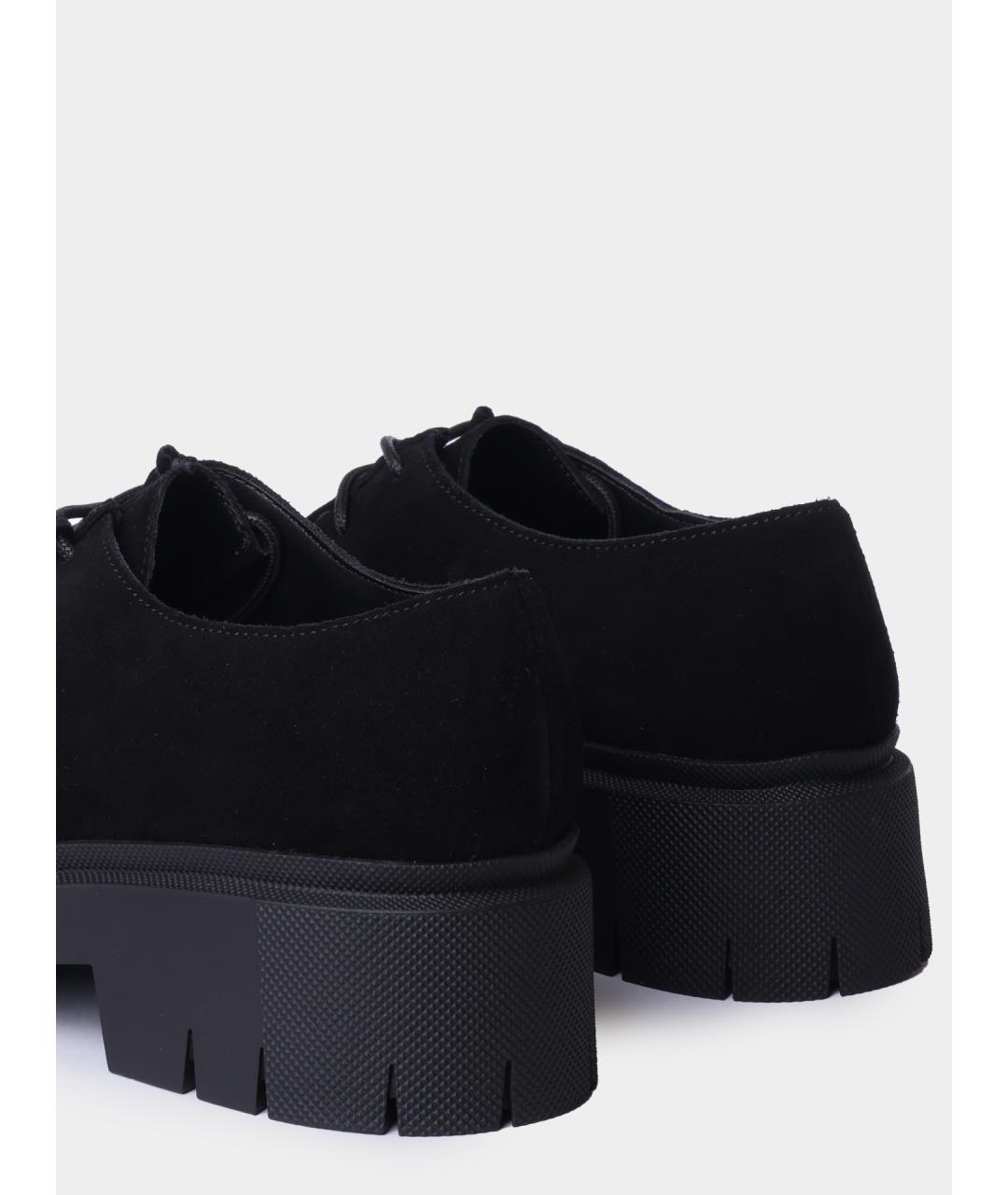 HUGO Черные замшевые лоферы, фото 5