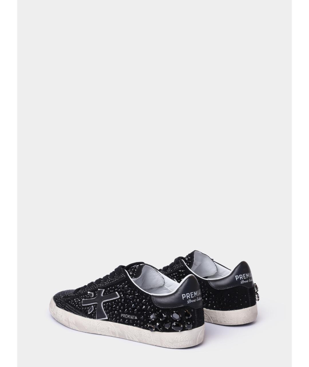 PREMIATA Черные замшевые кеды, фото 5