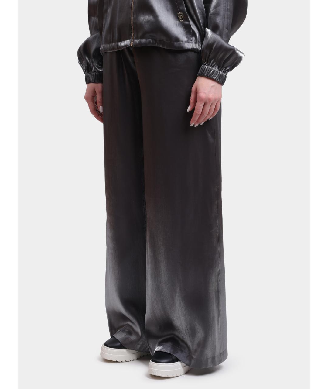 LIU JO Серые прямые брюки, фото 3