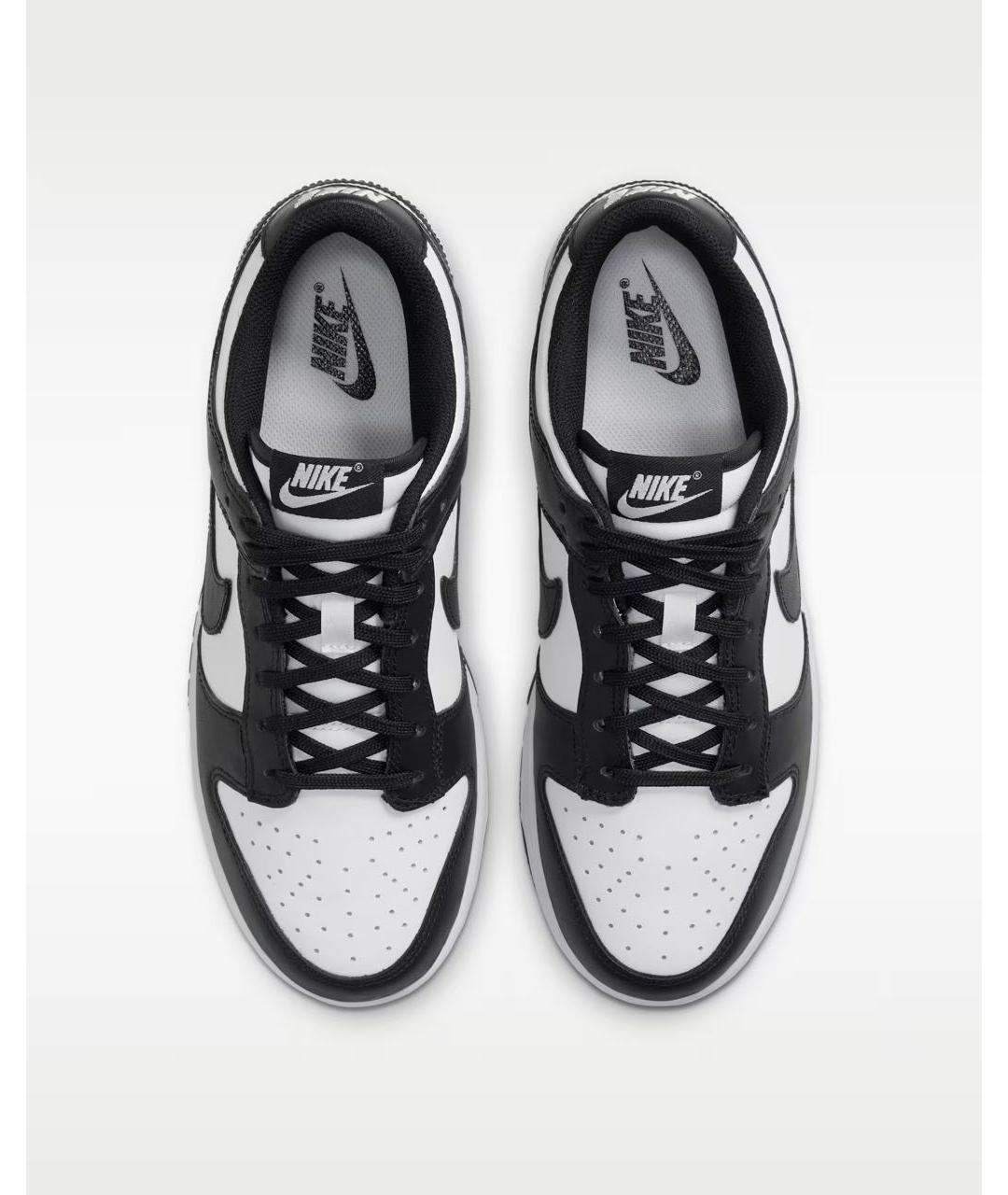 NIKE Черные кожаные кеды, фото 5