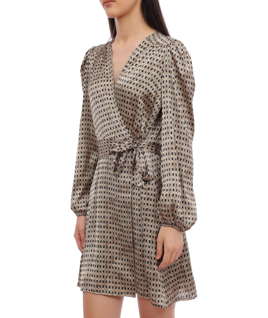 LIU JO Бежевое платье, фото 3