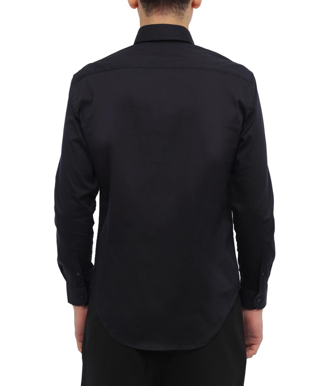 EMPORIO ARMANI Синяя кэжуал рубашка, фото 5