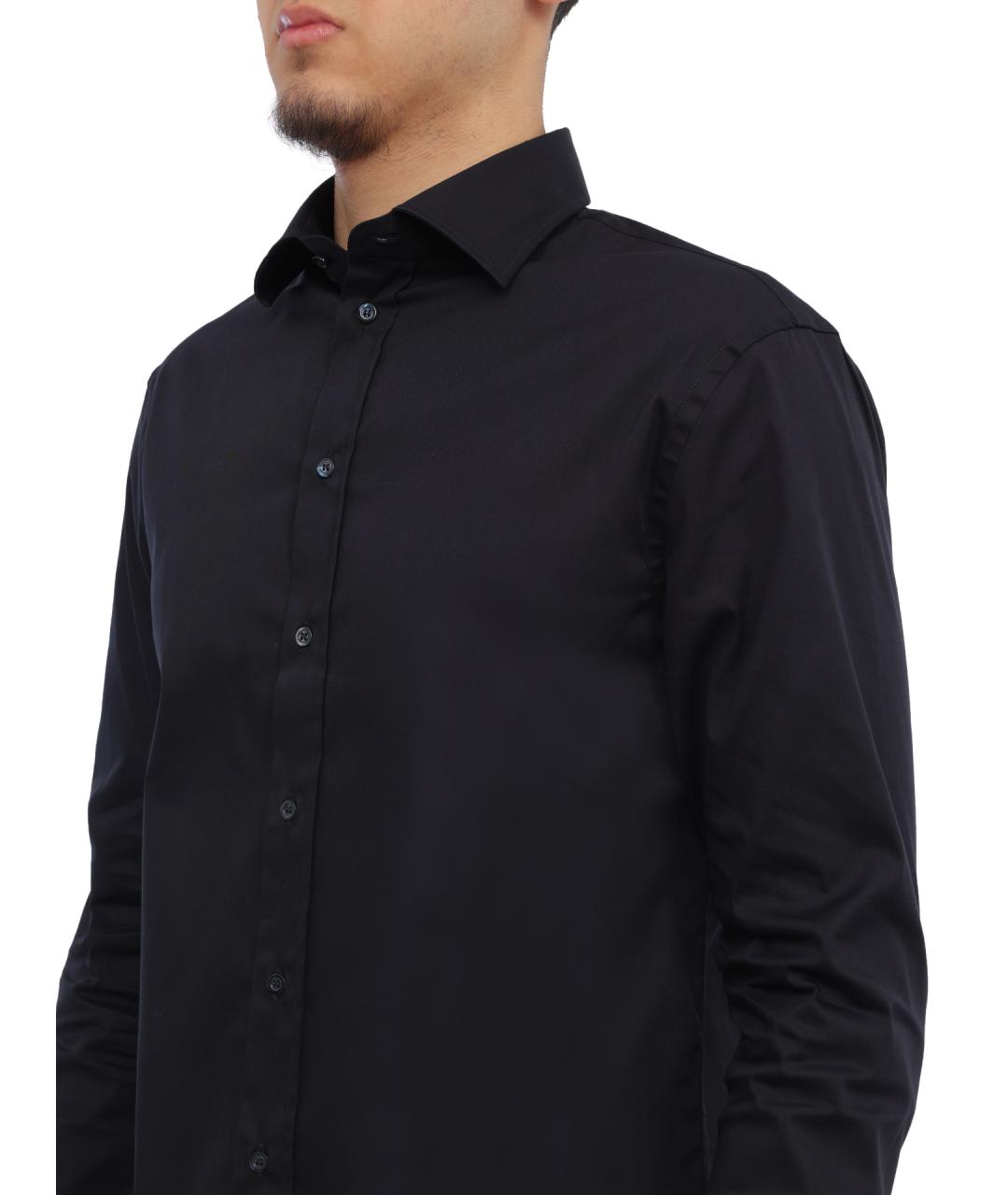 EMPORIO ARMANI Синяя кэжуал рубашка, фото 3