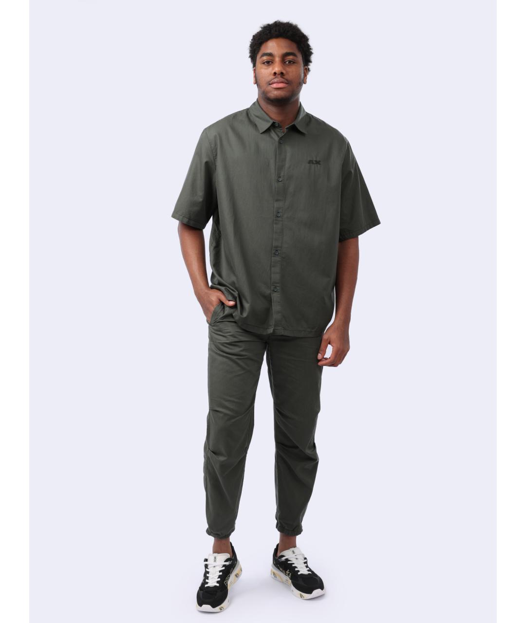 ARMANI EXCHANGE Серая кэжуал рубашка, фото 2