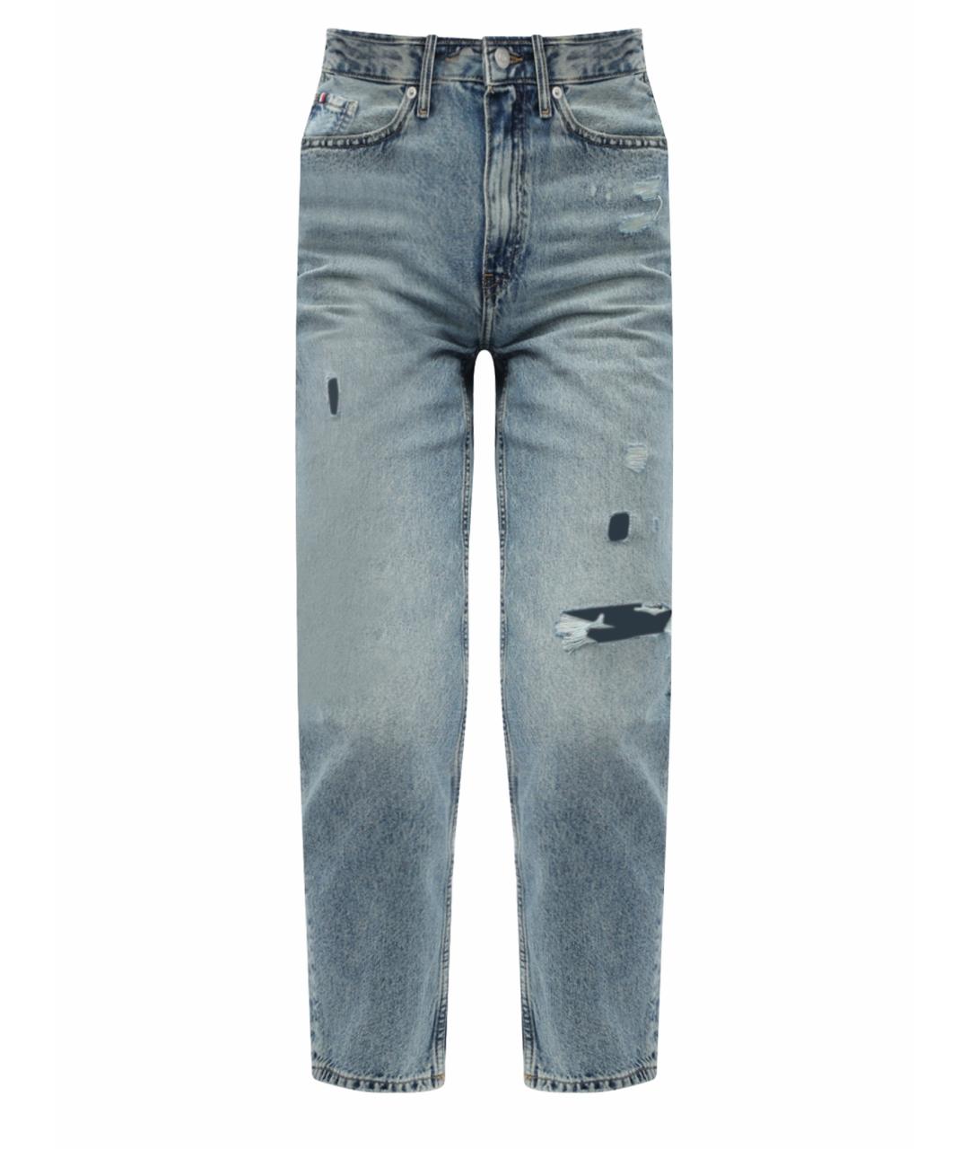 TOMMY HILFIGER Голубые прямые джинсы, фото 1