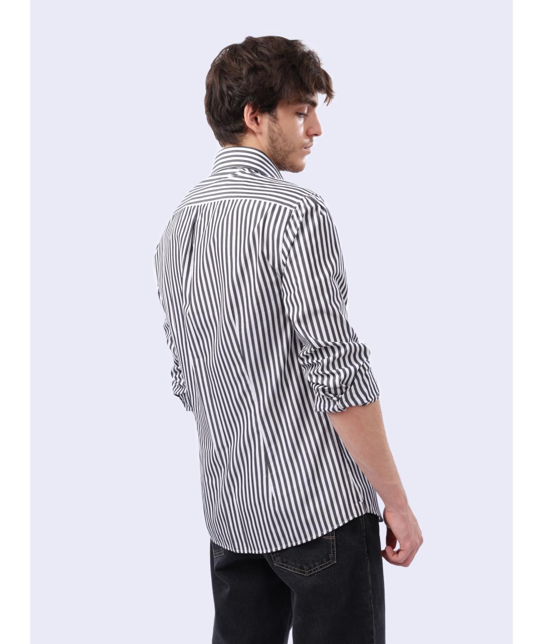 BRUNELLO CUCINELLI Мульти хлопковая кэжуал рубашка, фото 4