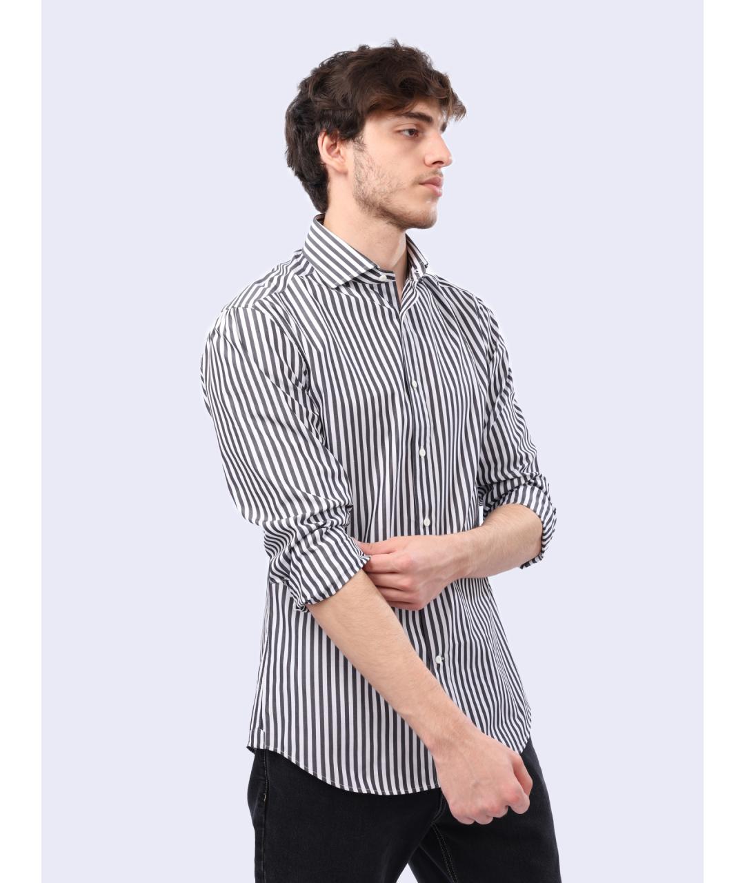 BRUNELLO CUCINELLI Мульти хлопковая кэжуал рубашка, фото 3