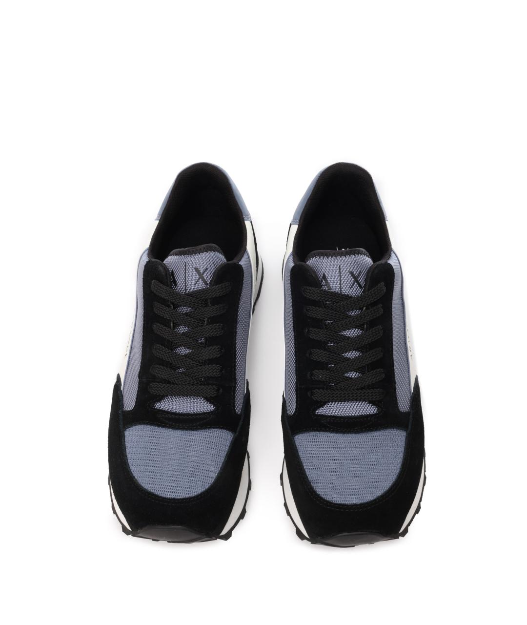 ARMANI EXCHANGE Мульти замшевые низкие кроссовки / кеды, фото 5