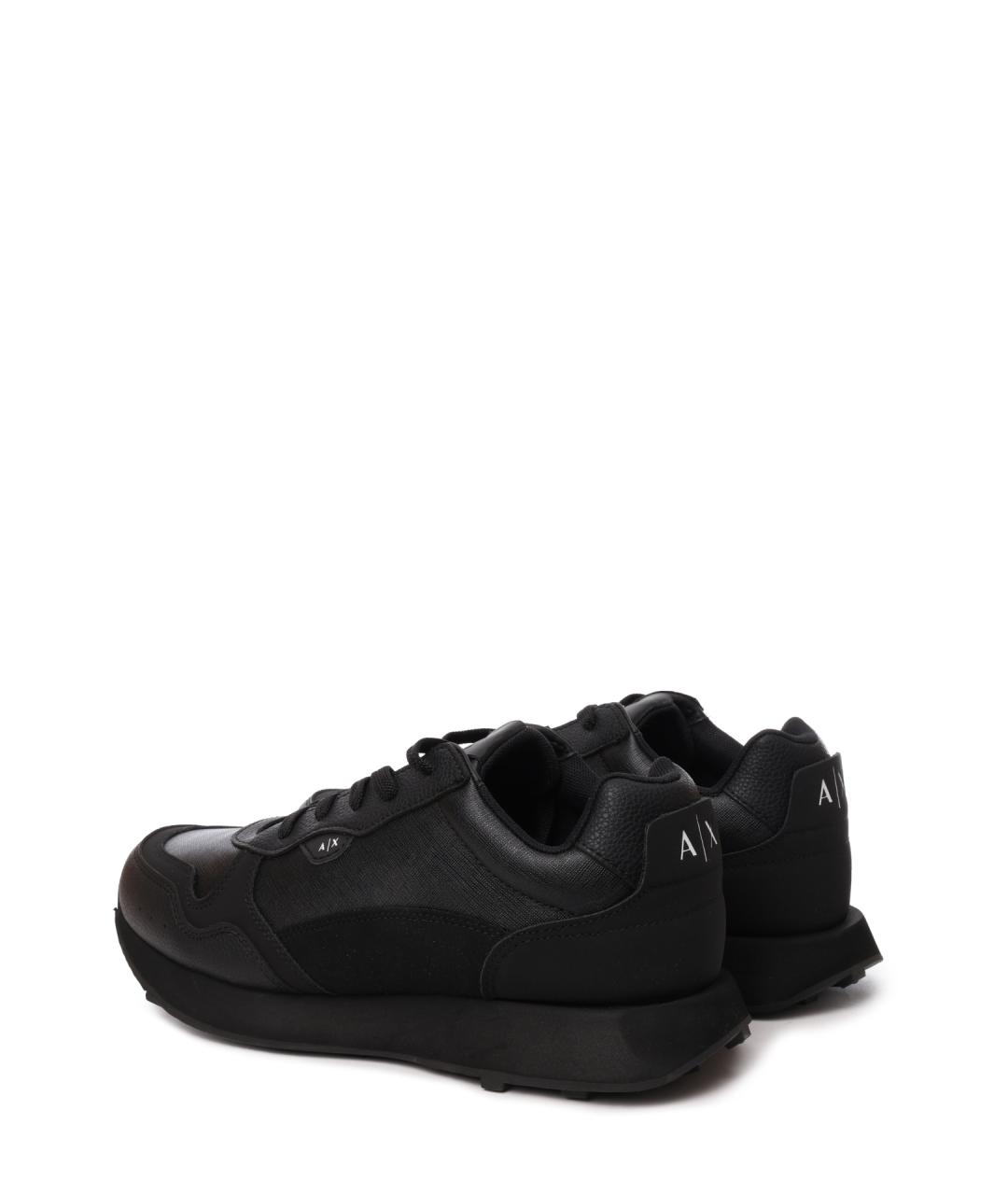 ARMANI EXCHANGE Черные высокие кроссовки / кеды, фото 3