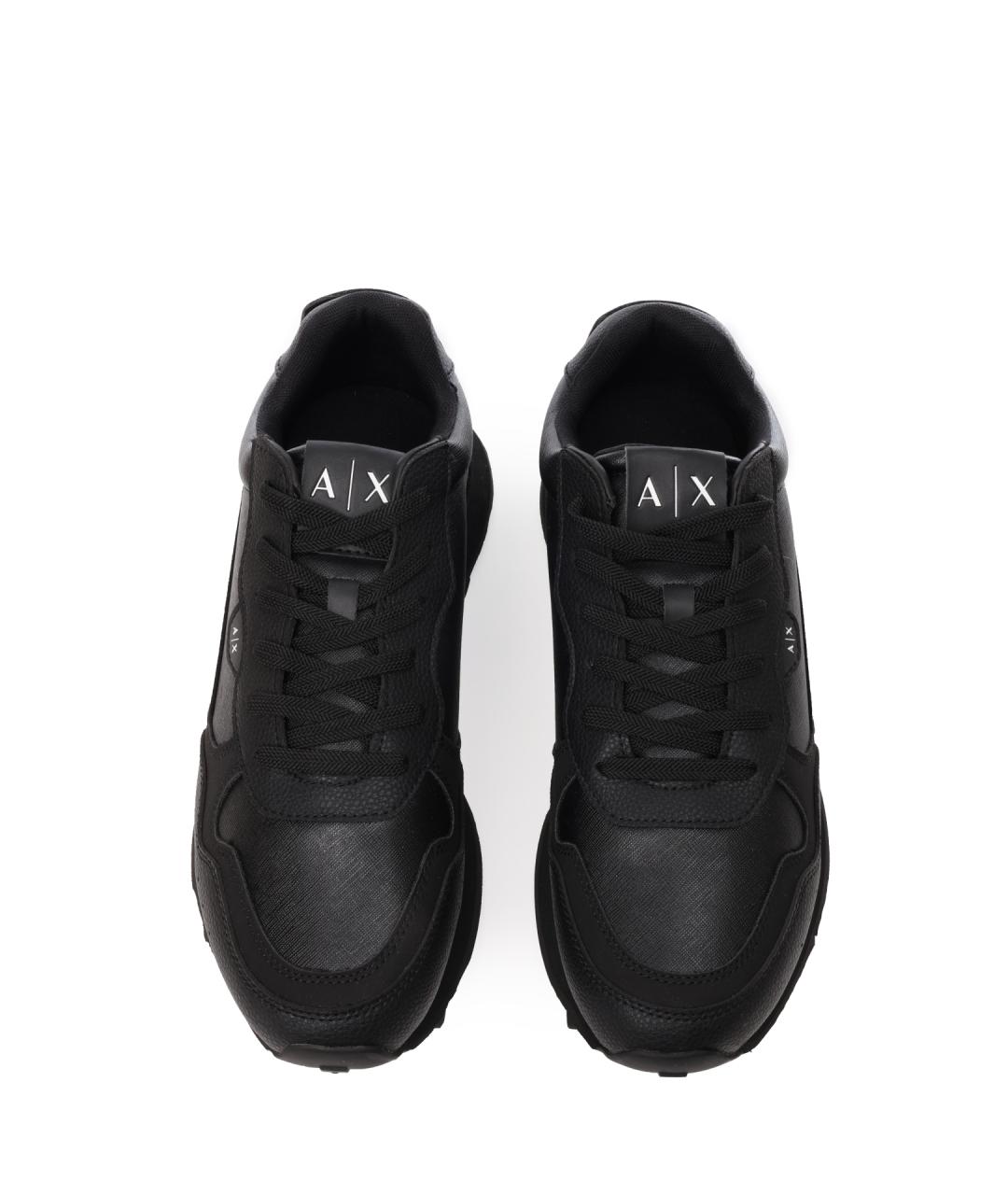 ARMANI EXCHANGE Черные высокие кроссовки / кеды, фото 4
