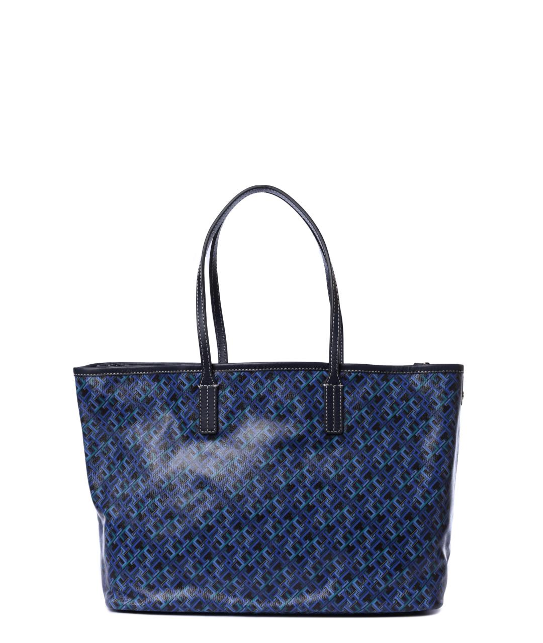 TOMMY HILFIGER Синяя сумка тоут, фото 3