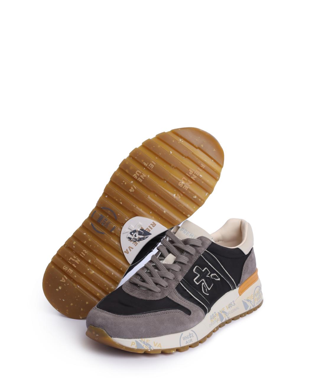 PREMIATA Мульти замшевые низкие кроссовки / кеды, фото 4