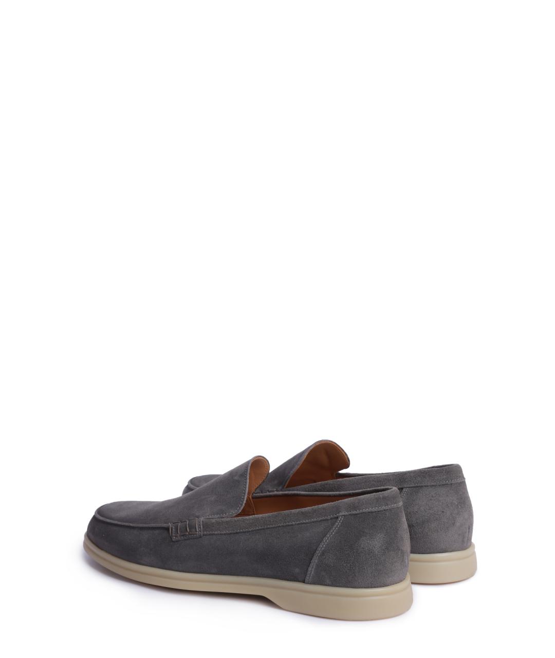 PREMIATA Серые замшевые лоферы, фото 5