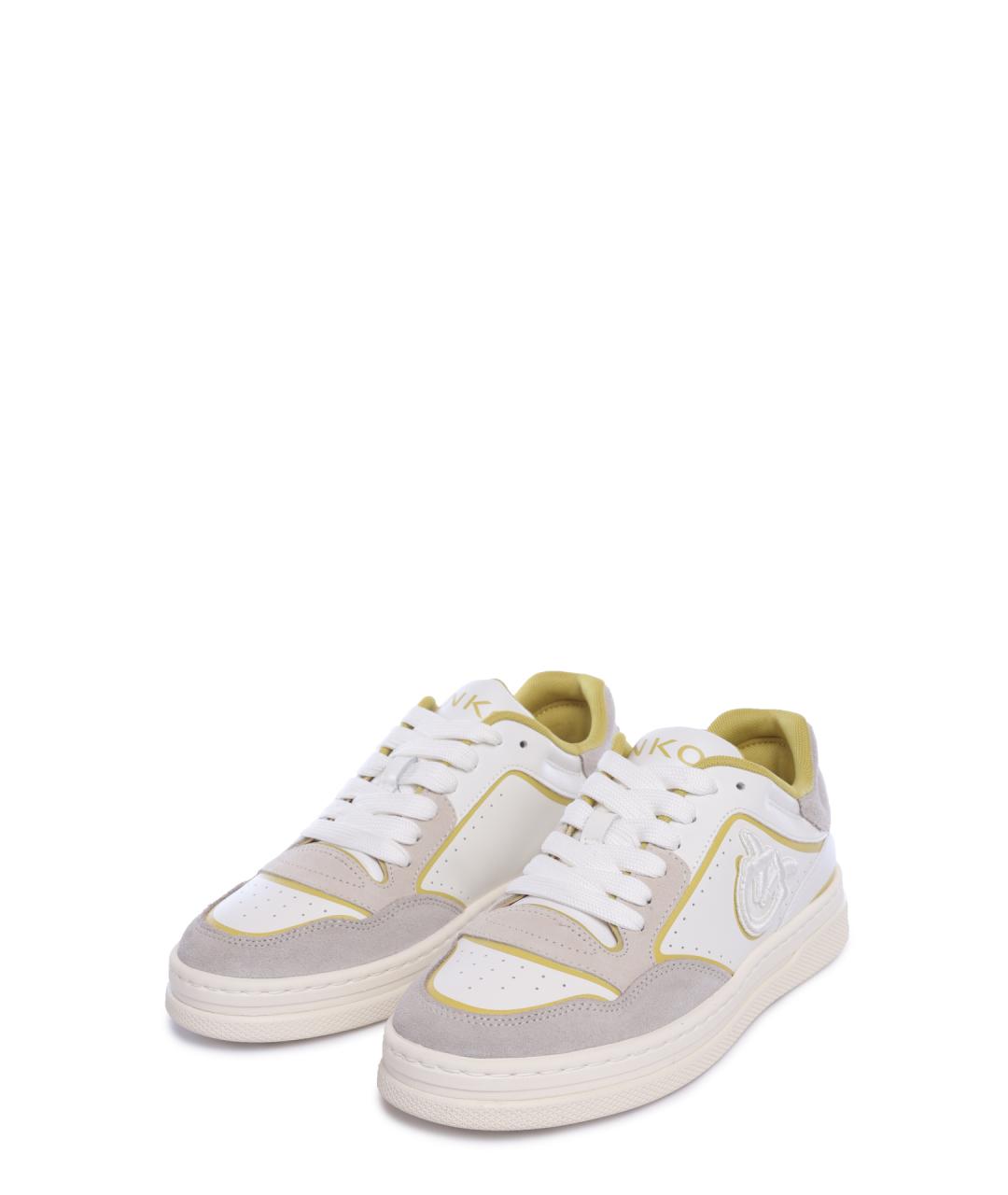 PINKO Серые текстильные кеды, фото 2