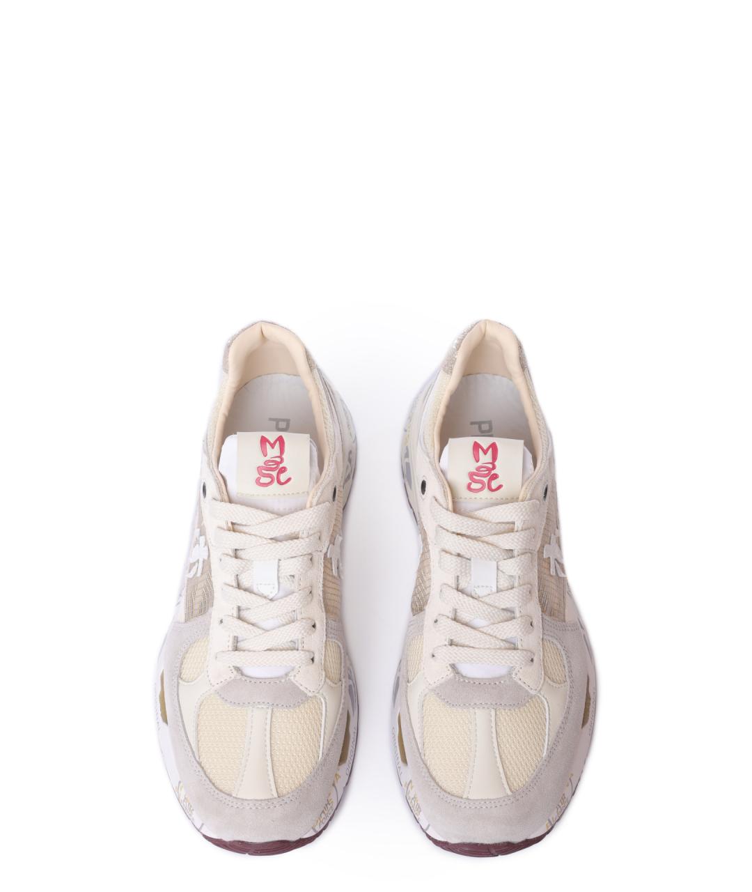 PREMIATA Серые текстильные кроссовки, фото 3