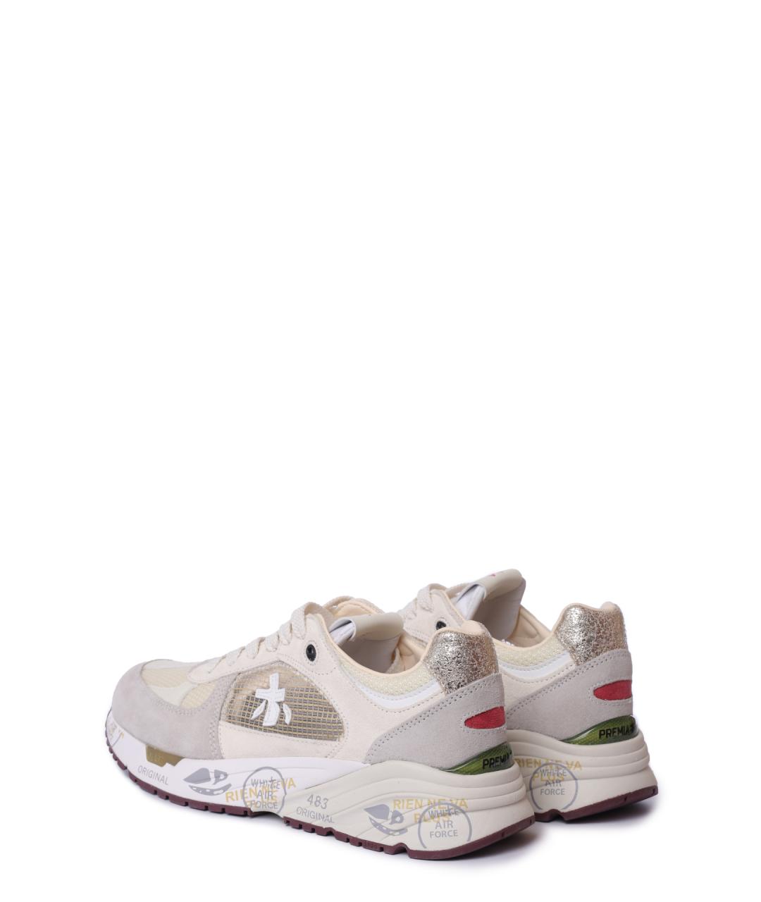 PREMIATA Серые текстильные кроссовки, фото 5