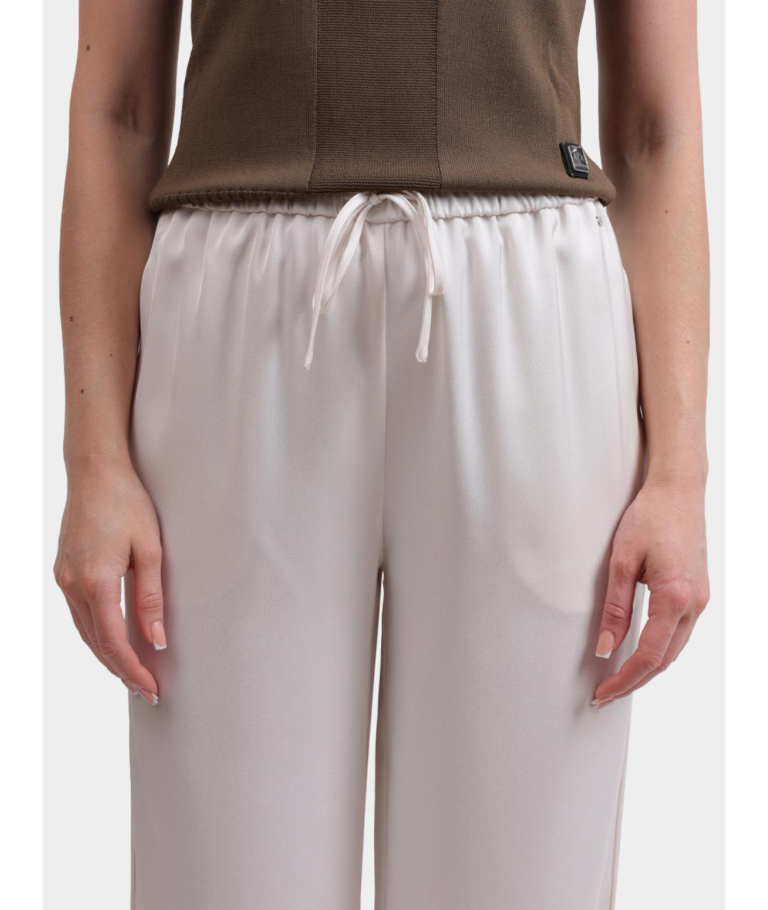 ARMANI EXCHANGE Белые прямые брюки, фото 4