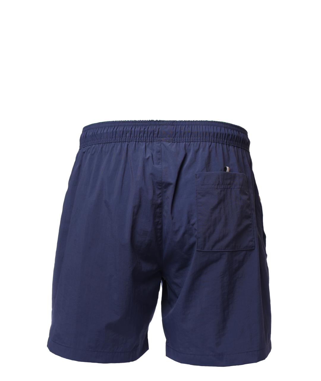 HUGO BOSS Синие полиамидовые шорты, фото 4