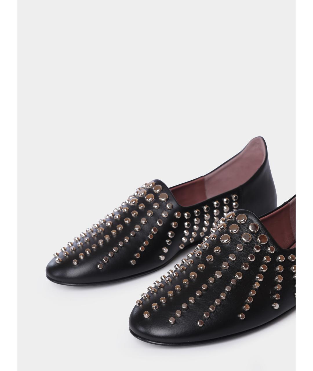 PREMIATA Черные кожаные балетки, фото 3