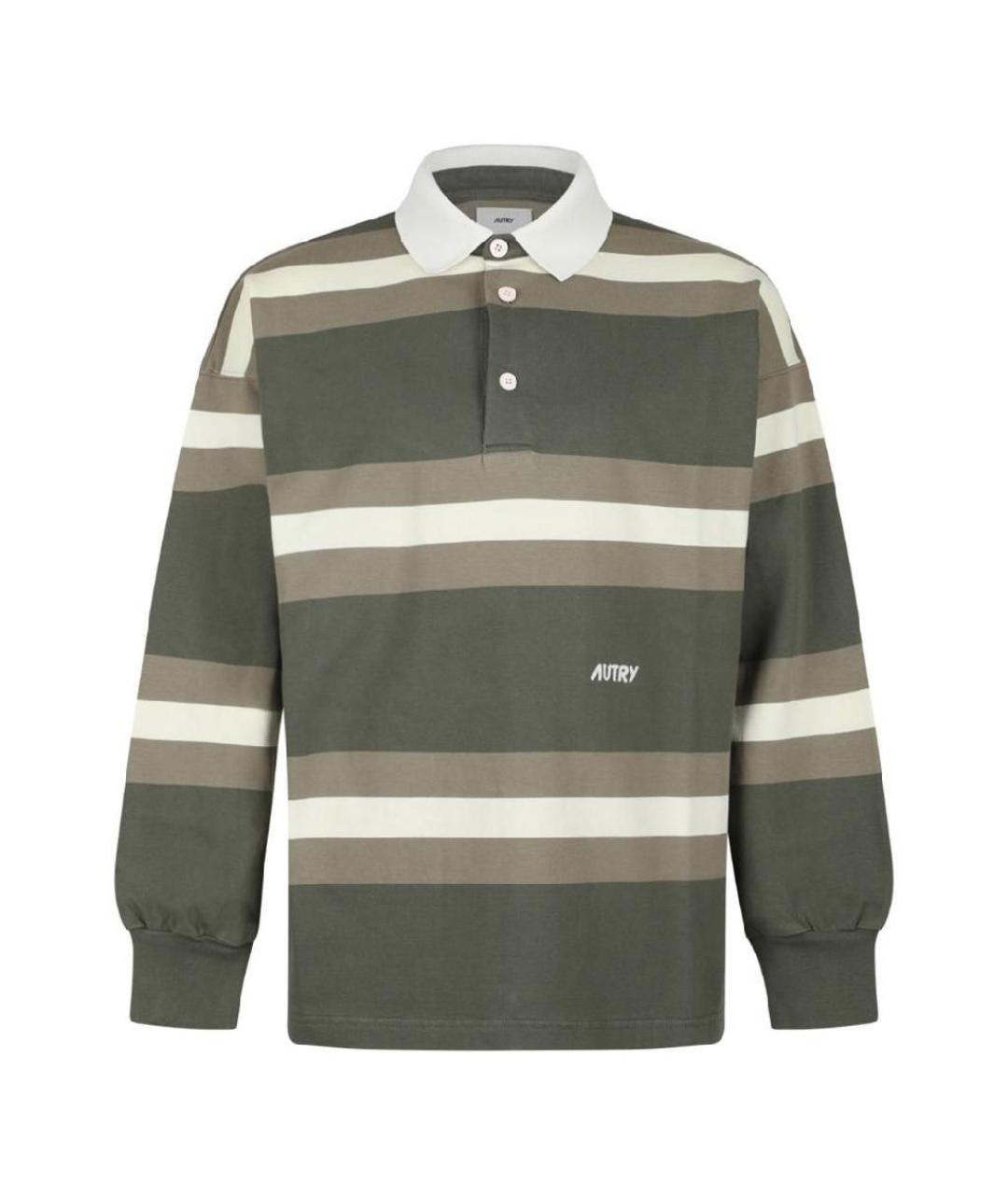 AUTRY Мульти хлопковое поло с длинным рукавом, фото 1