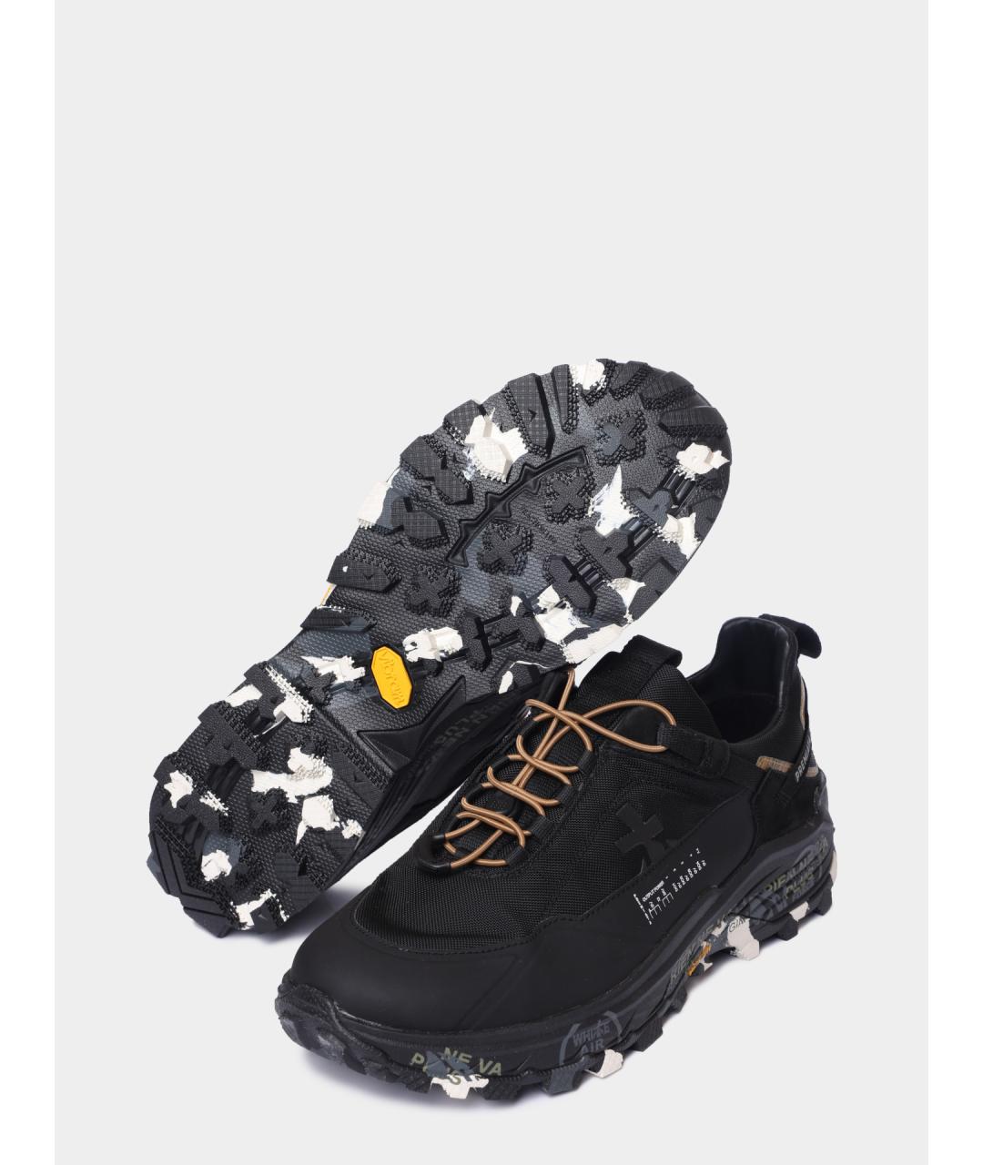 PREMIATA Черные высокие кроссовки / кеды, фото 4