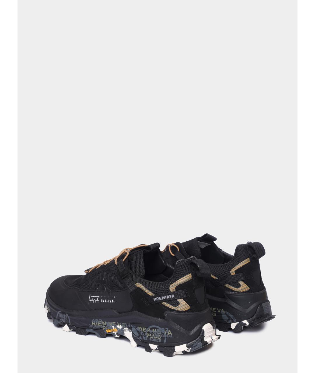 PREMIATA Черные высокие кроссовки / кеды, фото 5