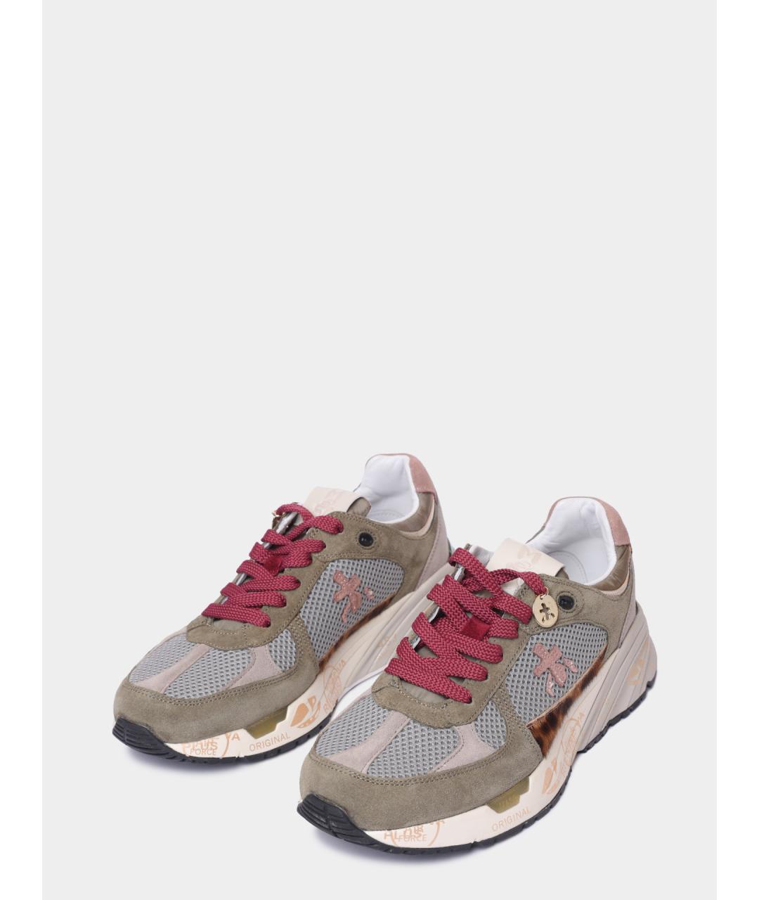 PREMIATA Мульти текстильные кроссовки, фото 2