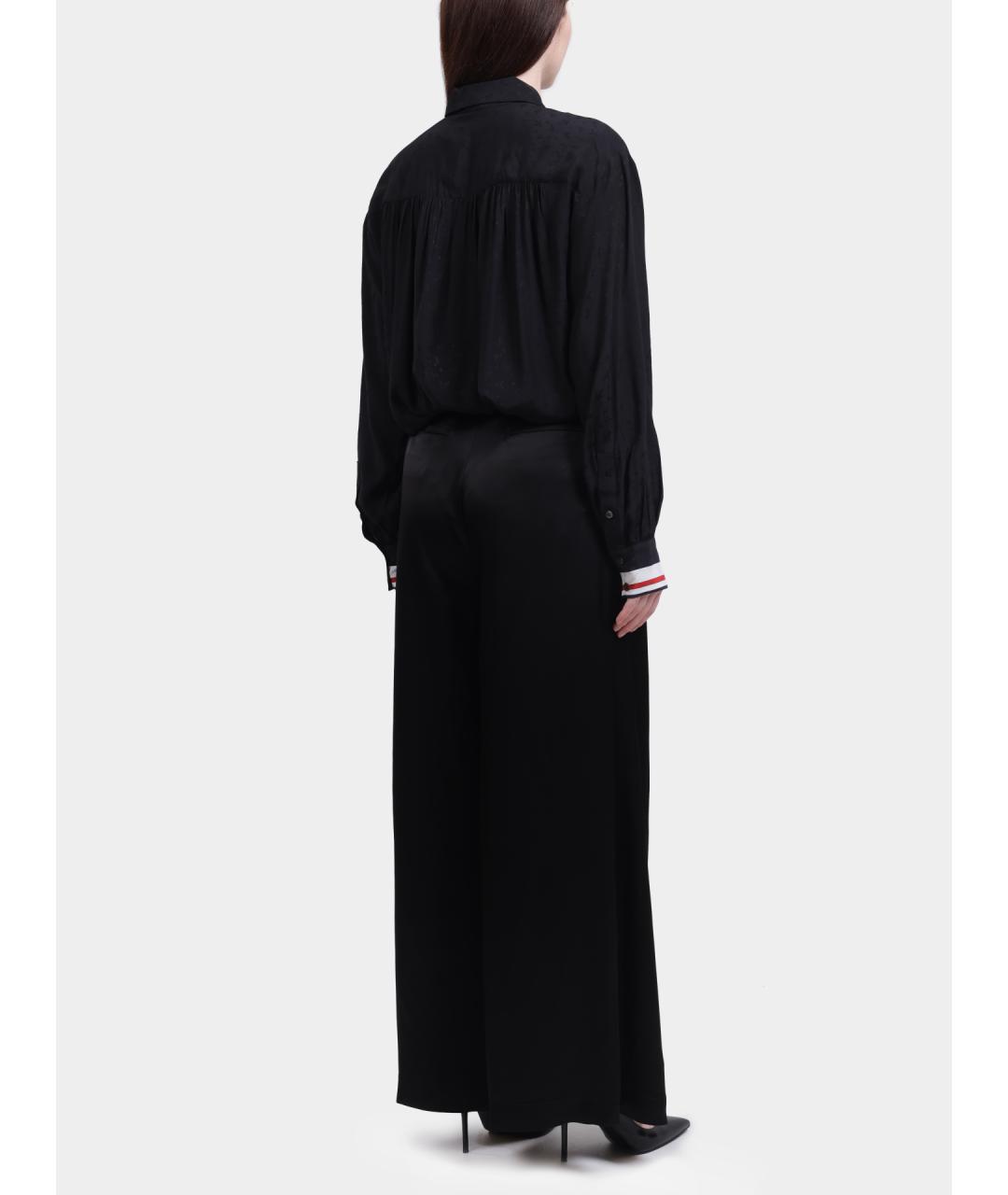 PINKO Черные прямые брюки, фото 5