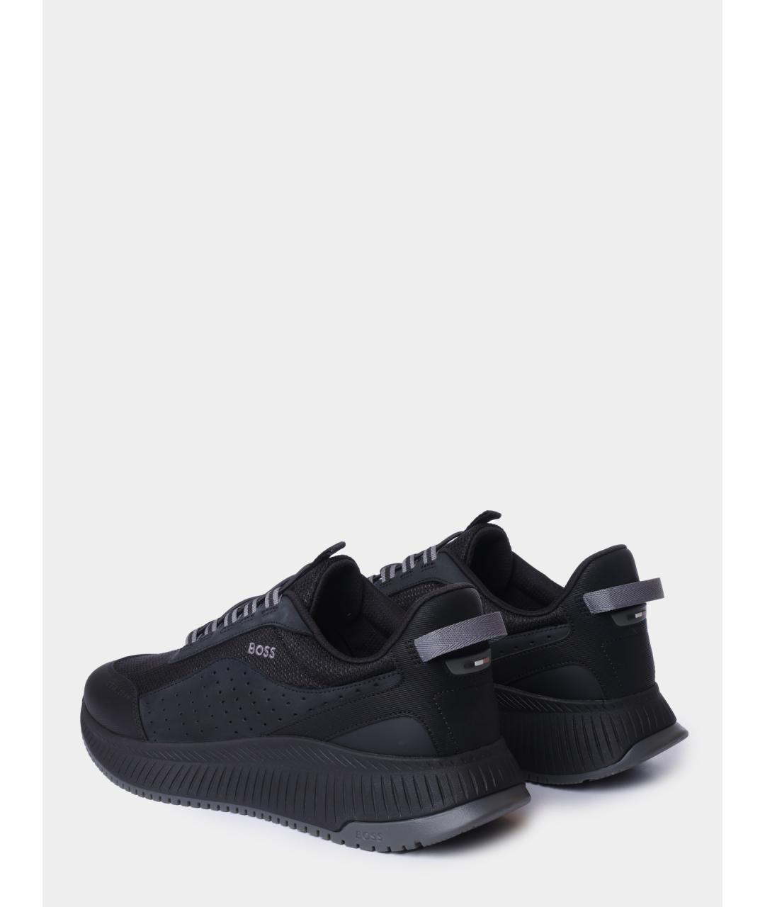 HUGO BOSS Черные высокие кроссовки / кеды, фото 6