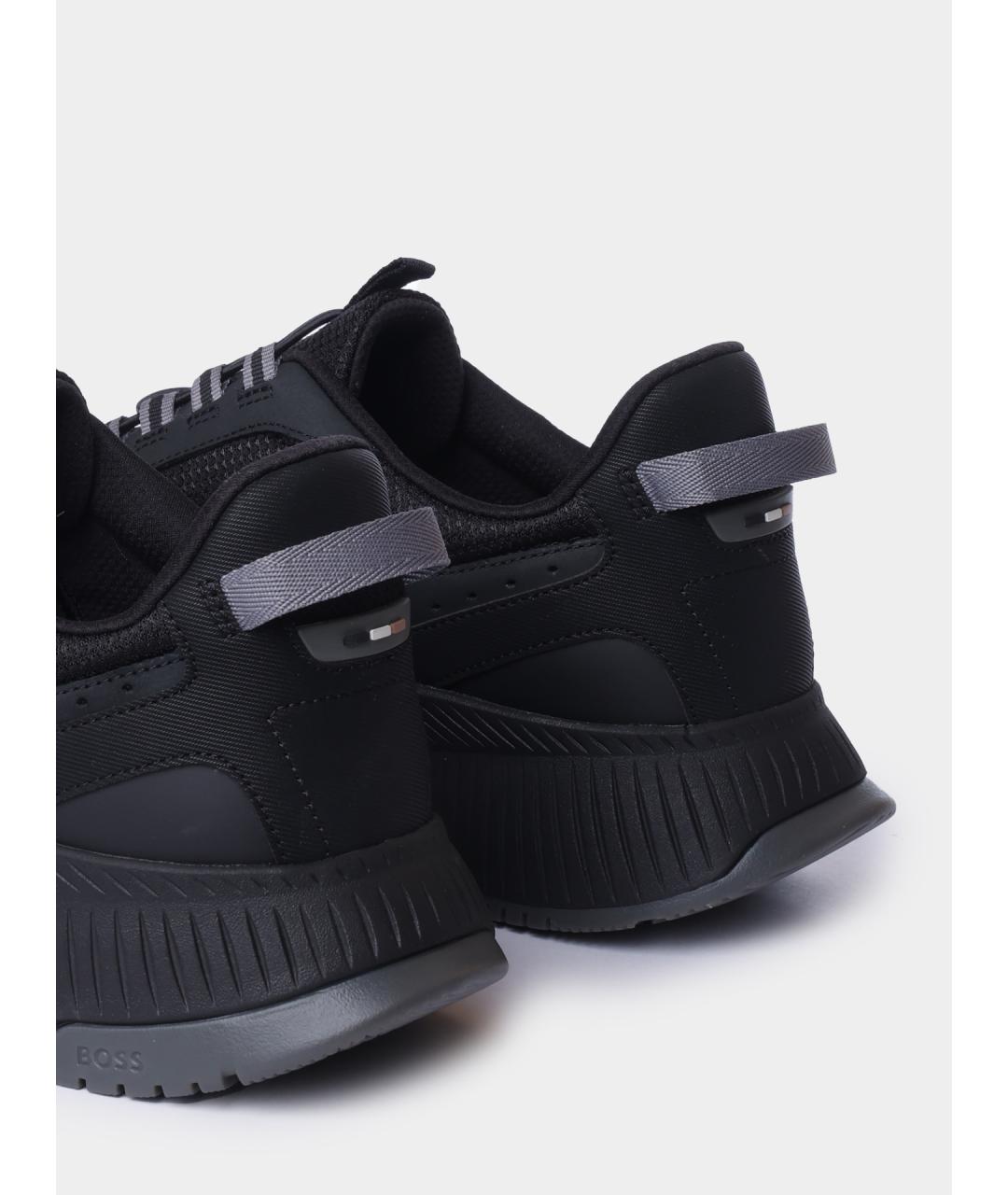 HUGO BOSS Черные высокие кроссовки / кеды, фото 5