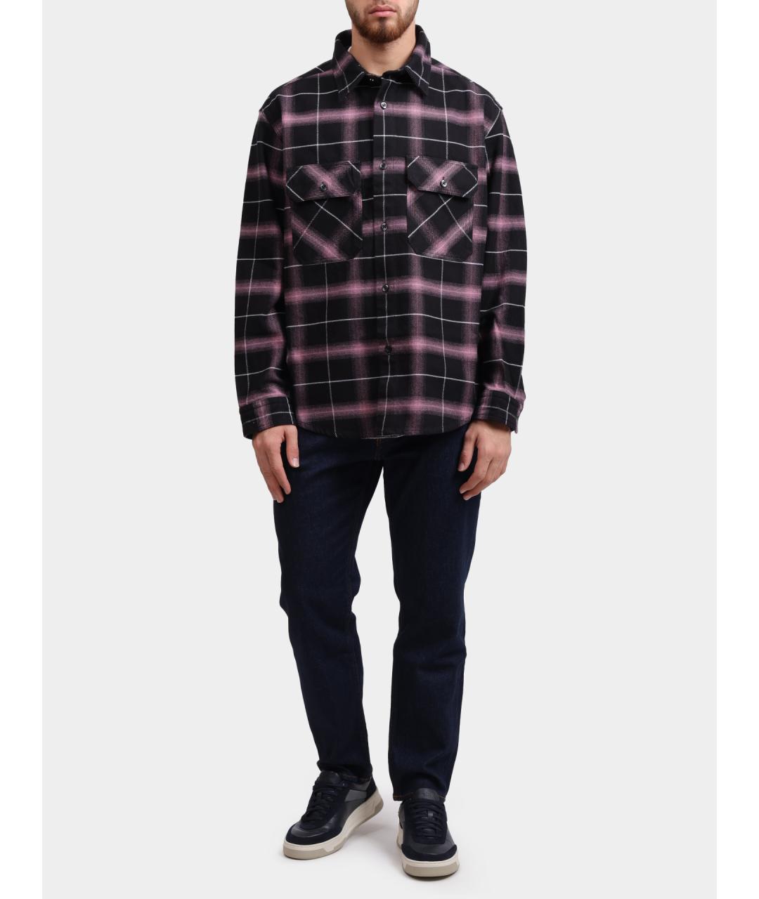 HUGO Мульти хлопковая кэжуал рубашка, фото 2