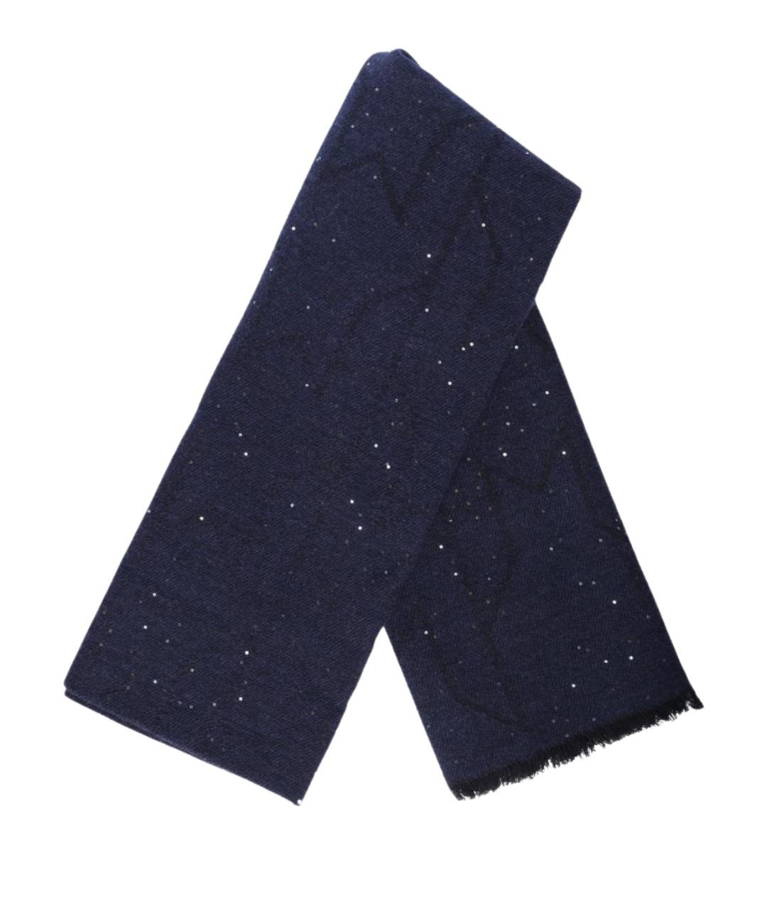 PESERICO Черный шарф, фото 1