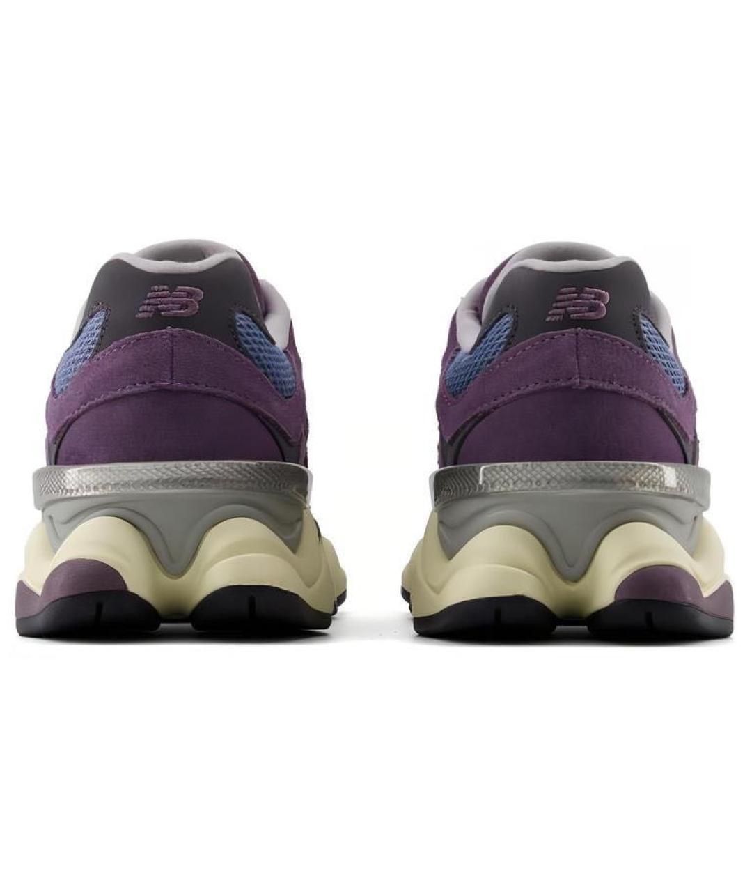 NEW BALANCE Фиолетовые замшевые кроссовки, фото 4