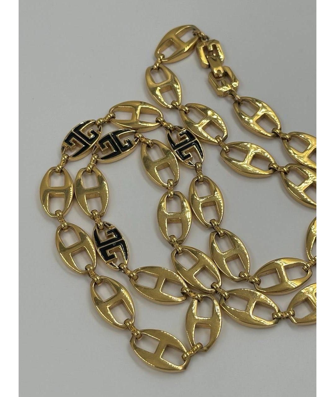 GIVENCHY Золотая позолоченная цепочка, фото 3