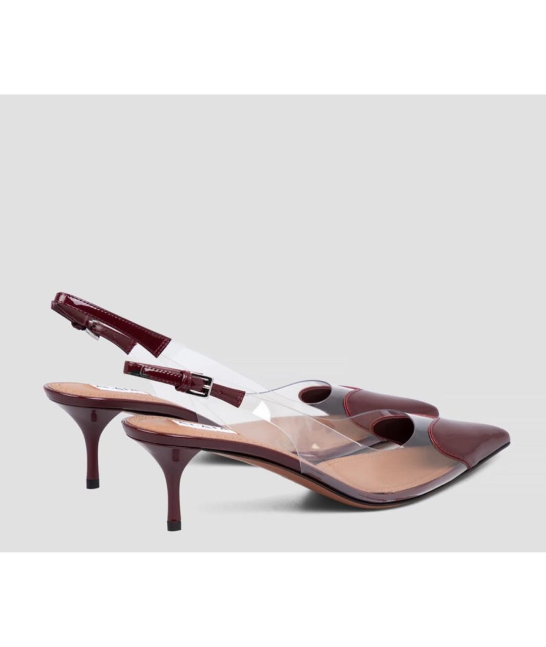 ALAIA Бордовые туфли, фото 3