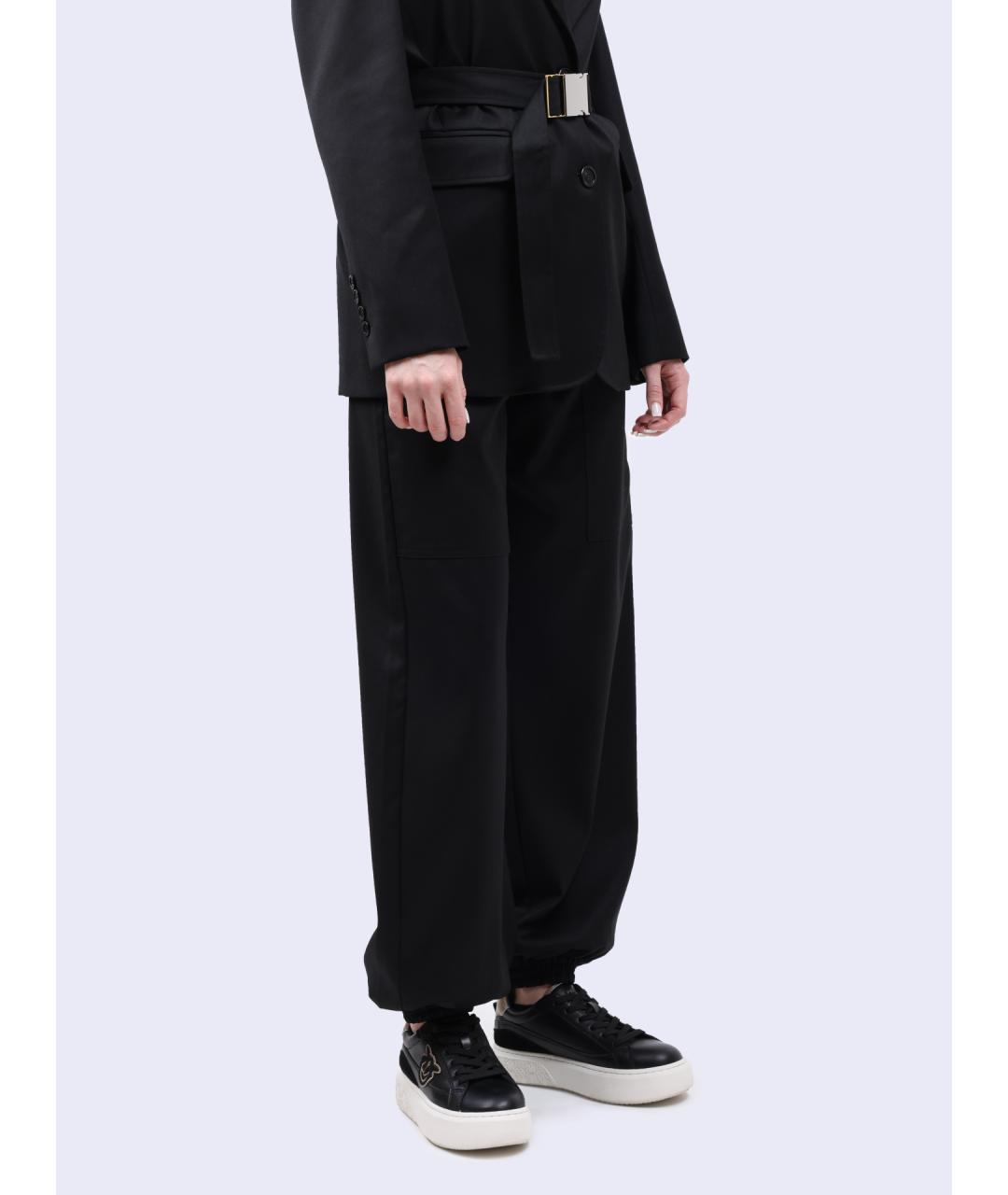 PINKO Черные прямые брюки, фото 6