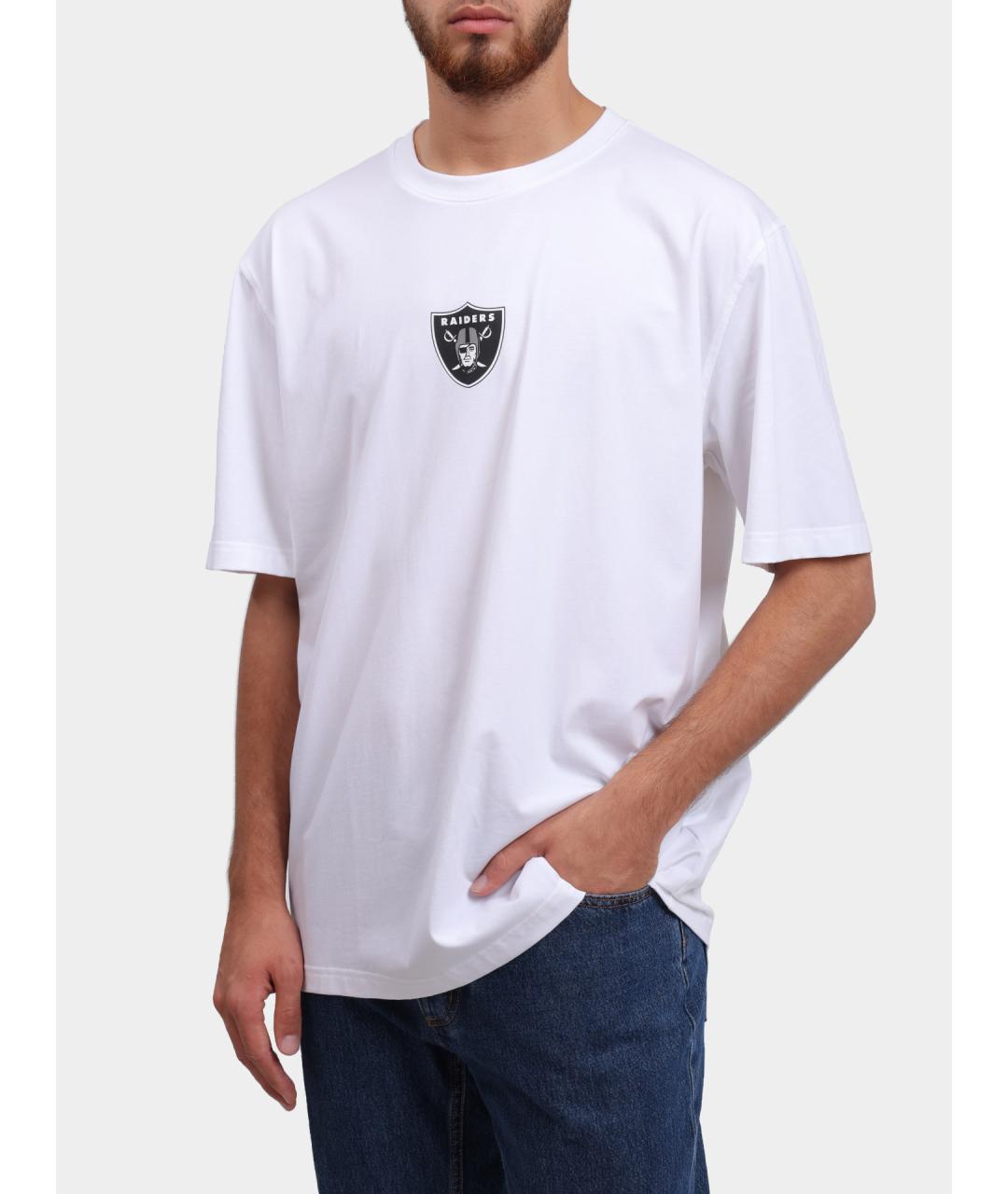 HUGO BOSS Белая хлопковая футболка, фото 3