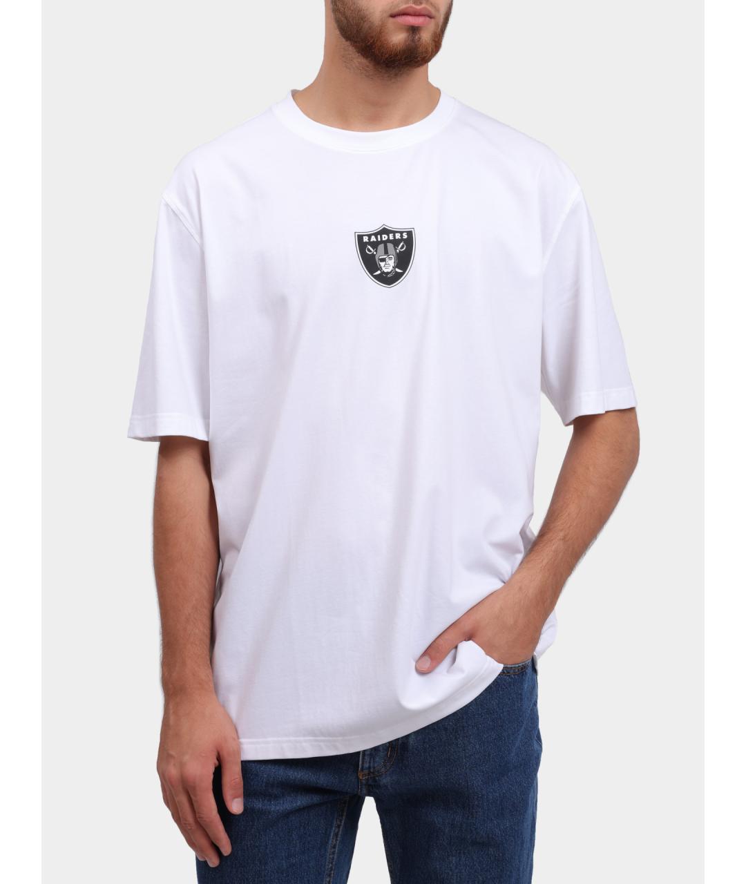 HUGO BOSS Белая хлопковая футболка, фото 6