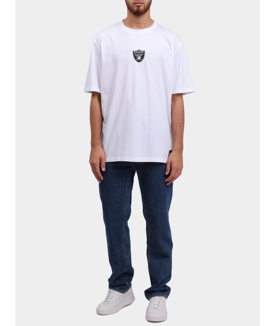 HUGO BOSS Белая хлопковая футболка, фото 2