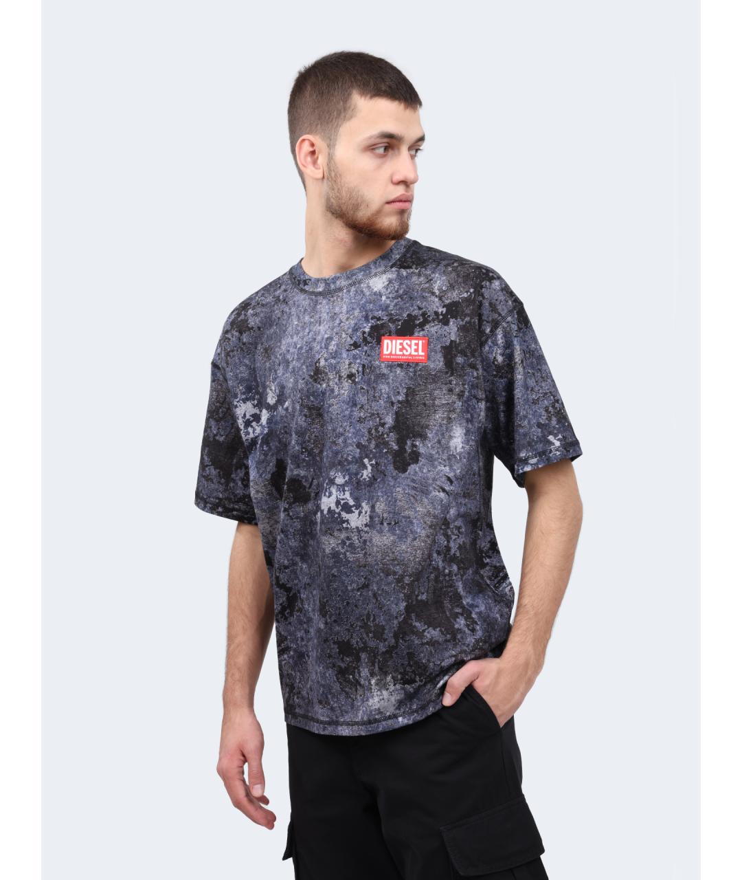DIESEL Мульти хлопковая футболка, фото 3