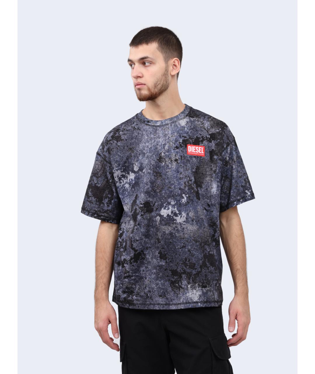 DIESEL Мульти хлопковая футболка, фото 5