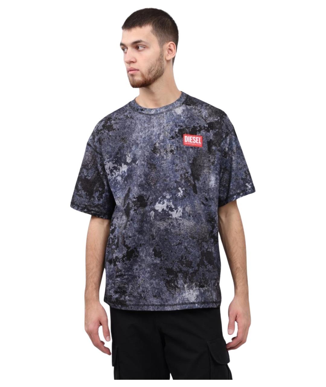 DIESEL Мульти хлопковая футболка, фото 1