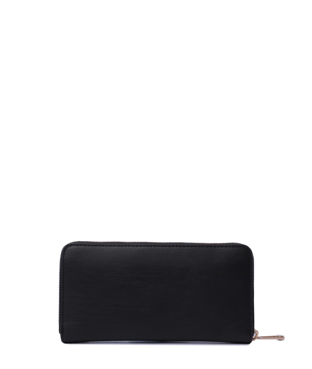 TOMMY HILFIGER Черный кошелек из искусственной кожи, фото 3