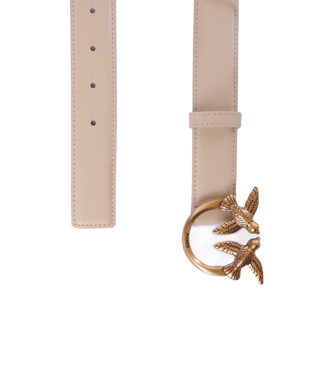 PINKO Бежевый ремень, фото 2