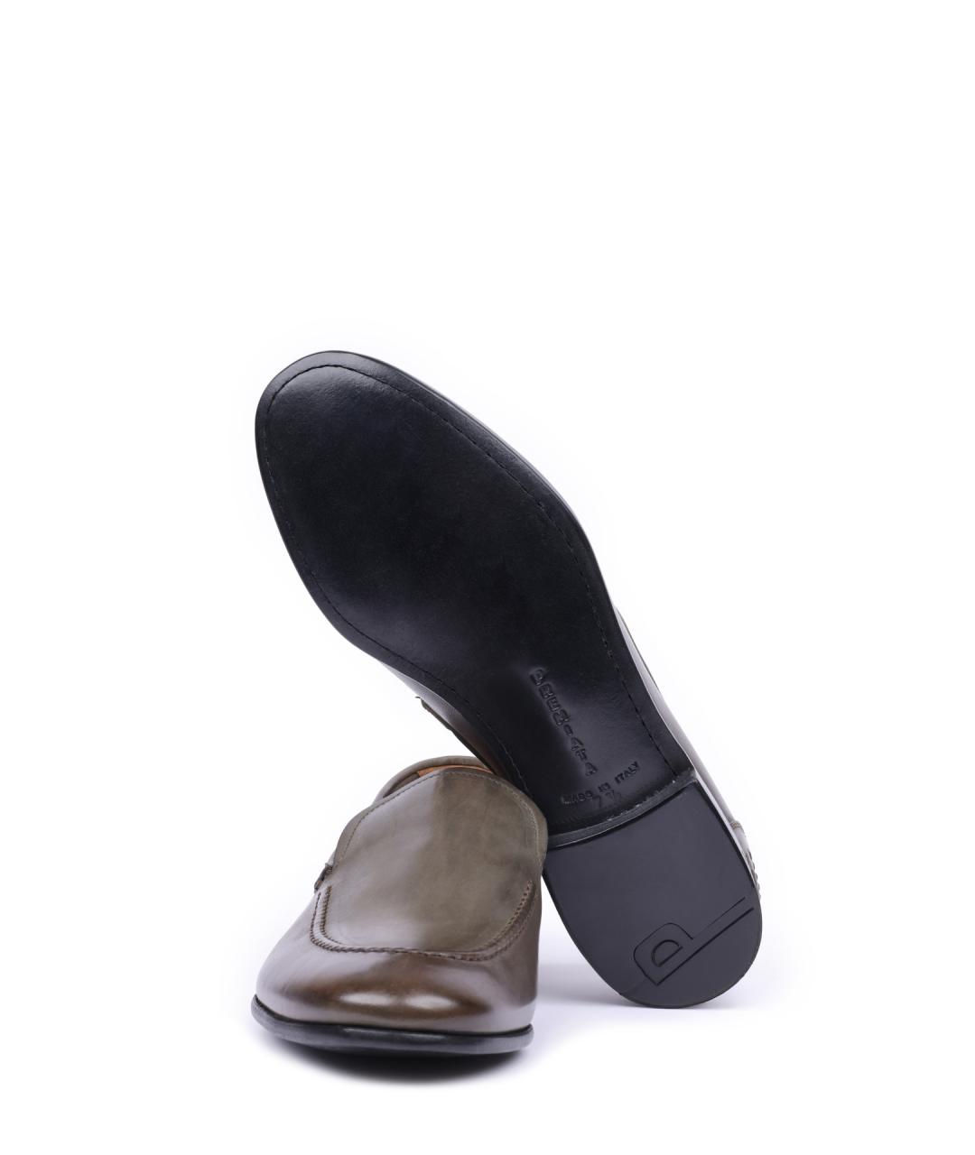 PREMIATA Коричневые кожаные лоферы, фото 5